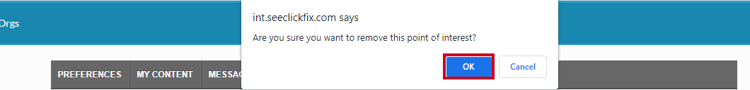 ok delete
