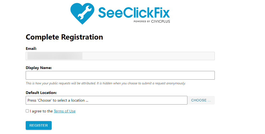 Complete Registration